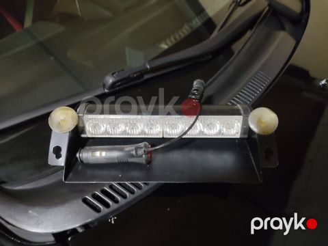 Avtomobil üçün ön şüşəyə quraşdırılan LED xəbərdarlıq/flash lampa — Bakı