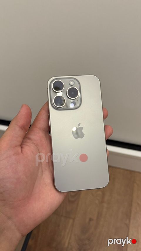 Apple iPhone 15 Pro Natural Titanium 256GB/8GB — Bakı