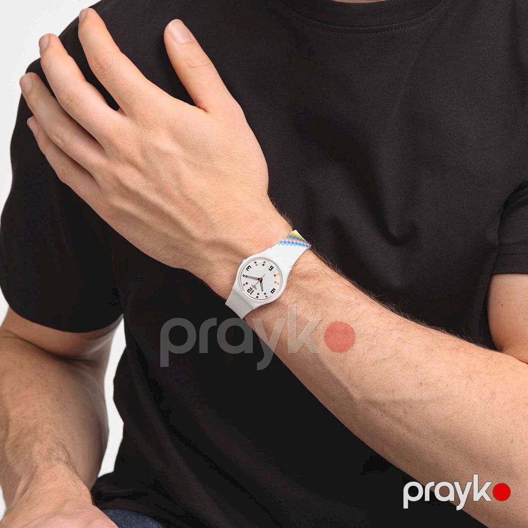 Qol saatı uniseks Swatch Originals SO28W700 — Mallar, Bakı (3)