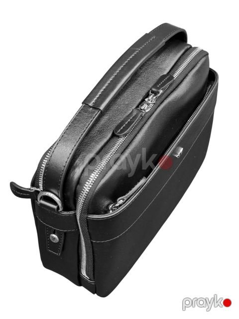 Kross-bodi çanta Tergan WCo-T_21545_Black Təbii dəri Qara 25 sm — Bakı
