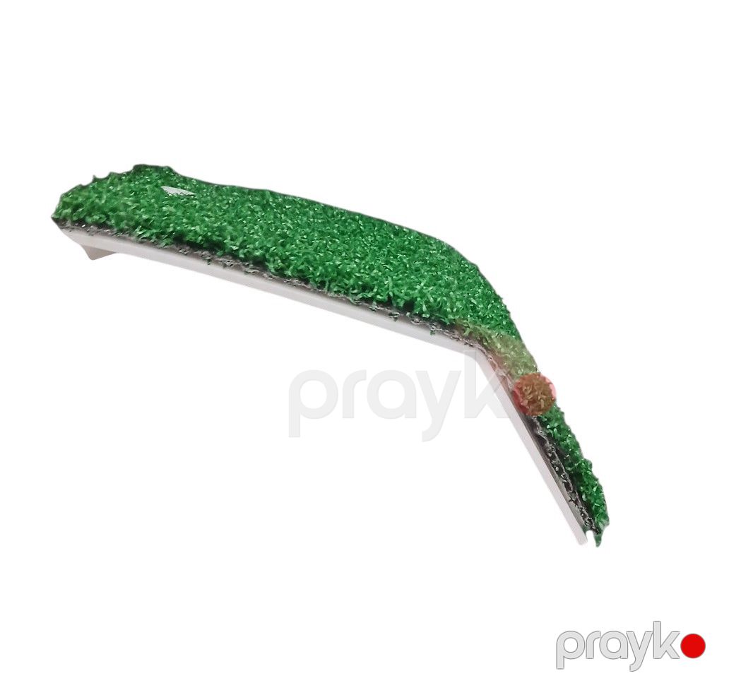 Akvarium tısbağası üçün körpü 13092, plastik, yaşıl — Mallar, Bakı (2)