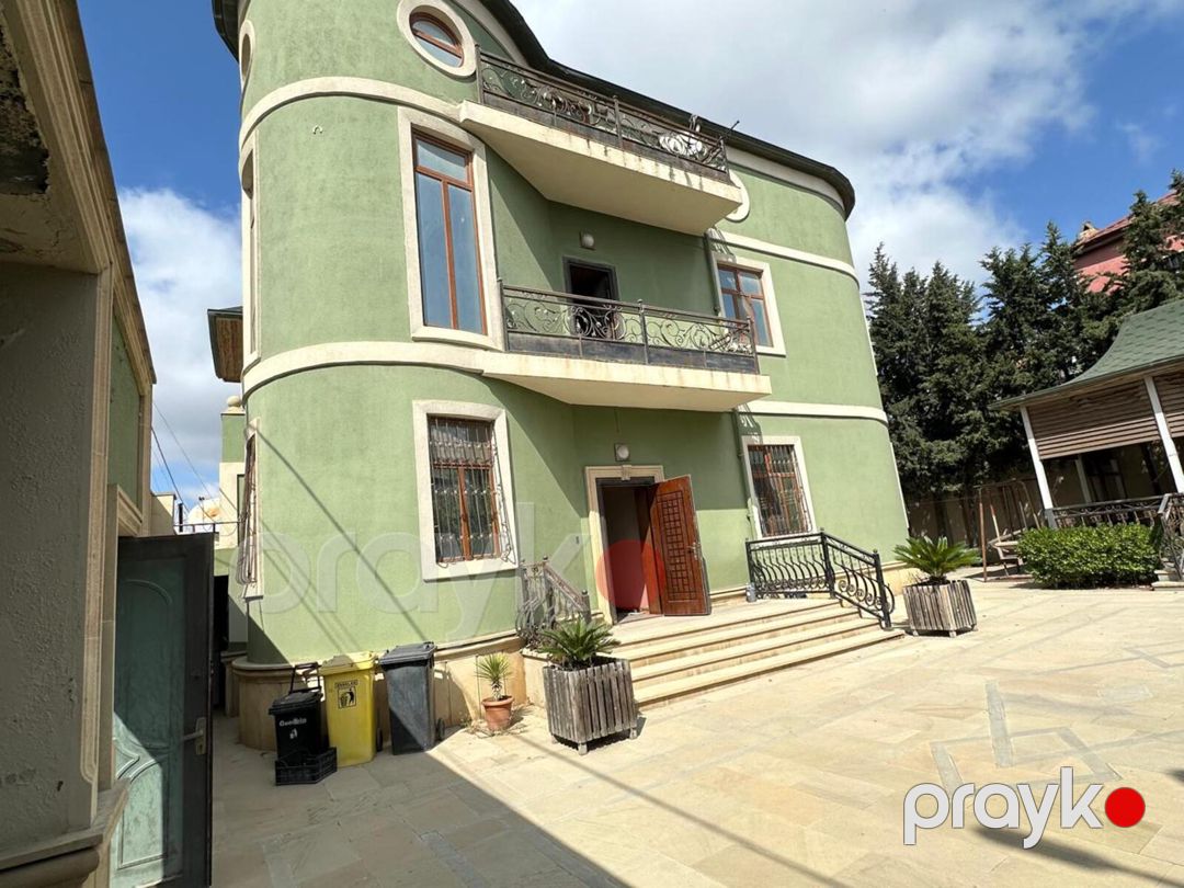 İcarəyə verilir 7 otaqlı həyət evi/bağ evi 360 m² — Ev, villa, Bakı (3)