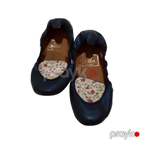 Qadınlar üçün yumru burun baletkalar Rollbab CL24040, qara, təbii dəri, ölçü 40 — Bakı