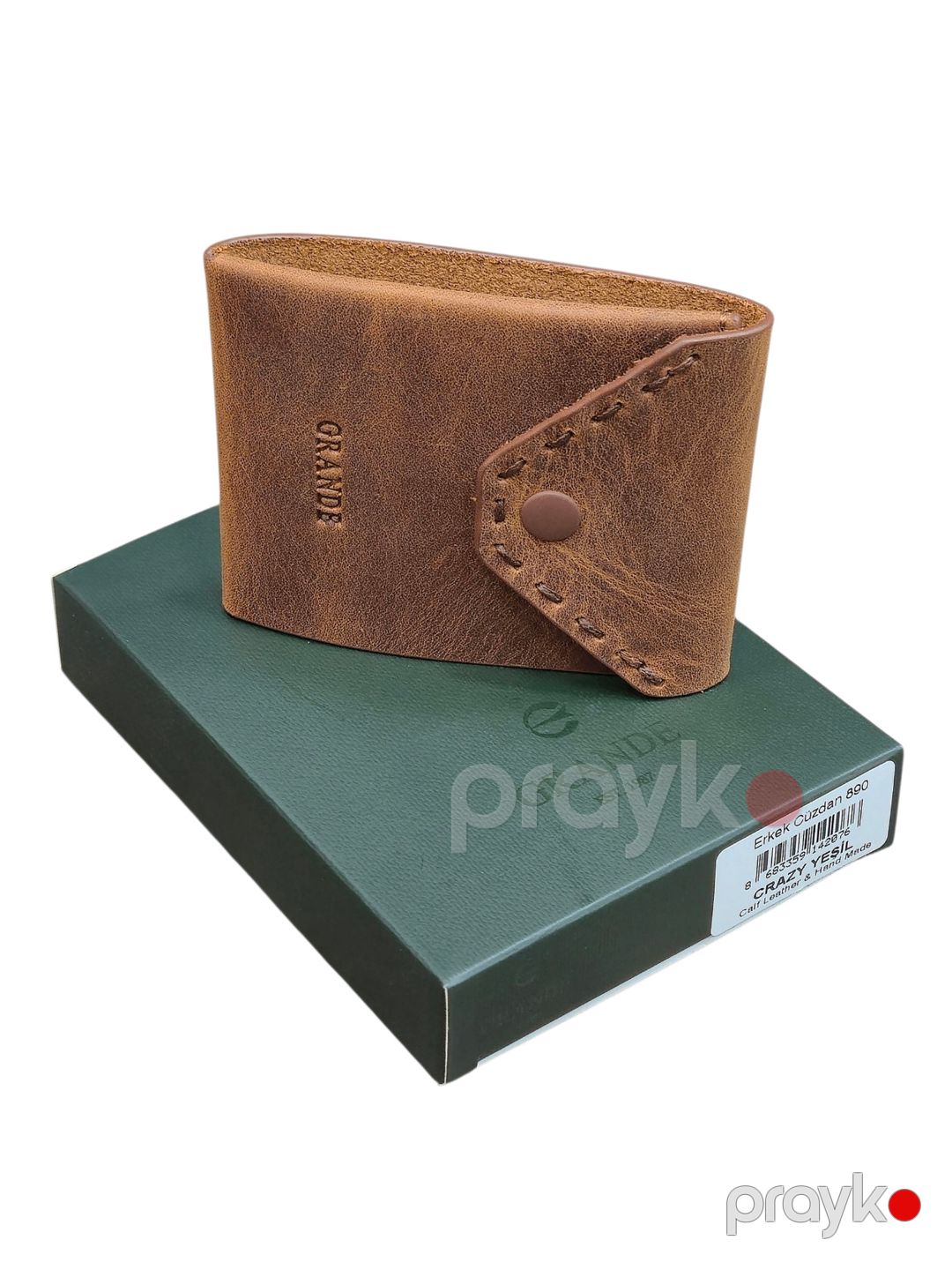 Təbii dəridən unisex pul qabı Grande_890_G2-Taba — Mallar, Bakı (2)