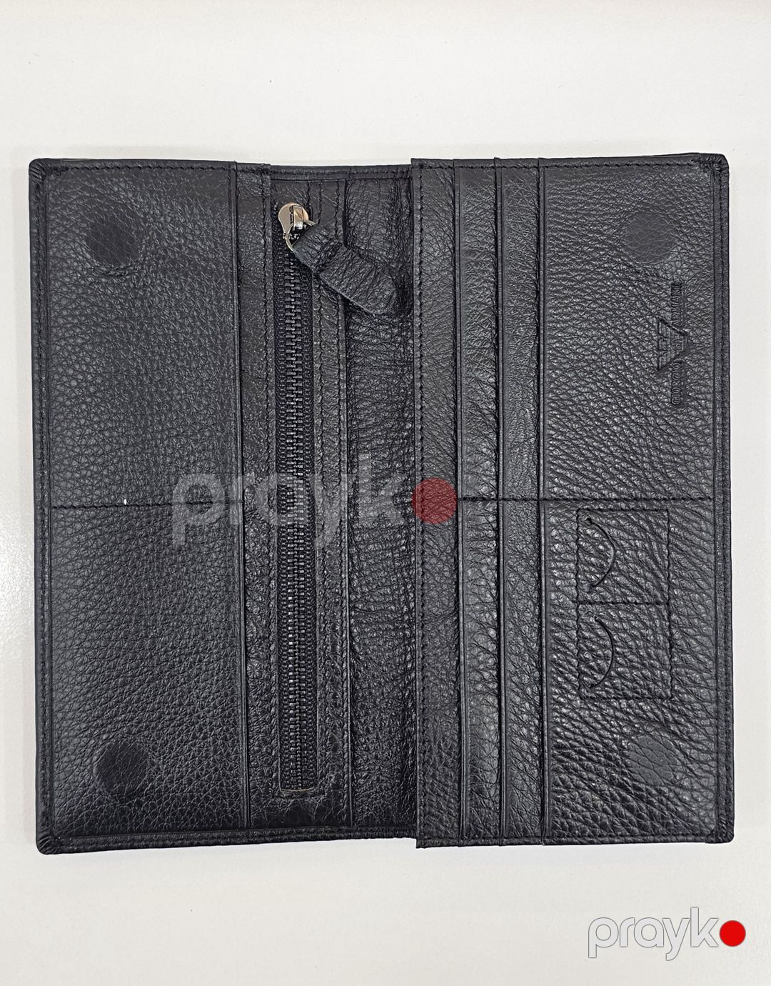 Dəri pulqabı, 9x18,4 sm, qara — Mallar, Bakı (2)