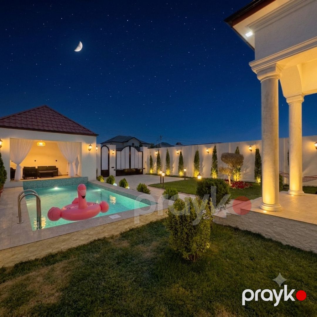 Satılır 4 otaqlı həyət evi/bağ evi 200 m² — Ev, villa, Bakı (5)