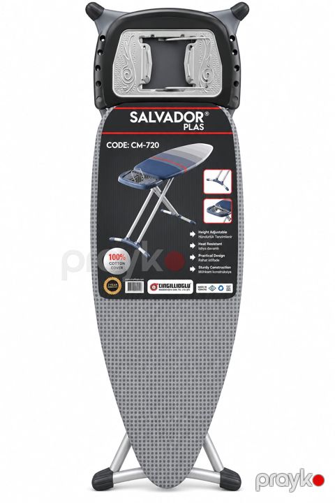 Ütü masası Salvador Plas CM-720, rəngbərəng, 36x115 sm — Bakı