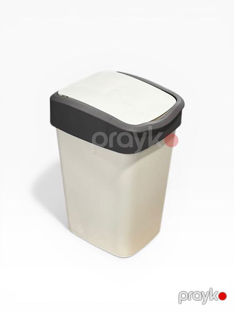 Zibil qutusu FS-12002, sensorlu, krem, 10 L — Bakı