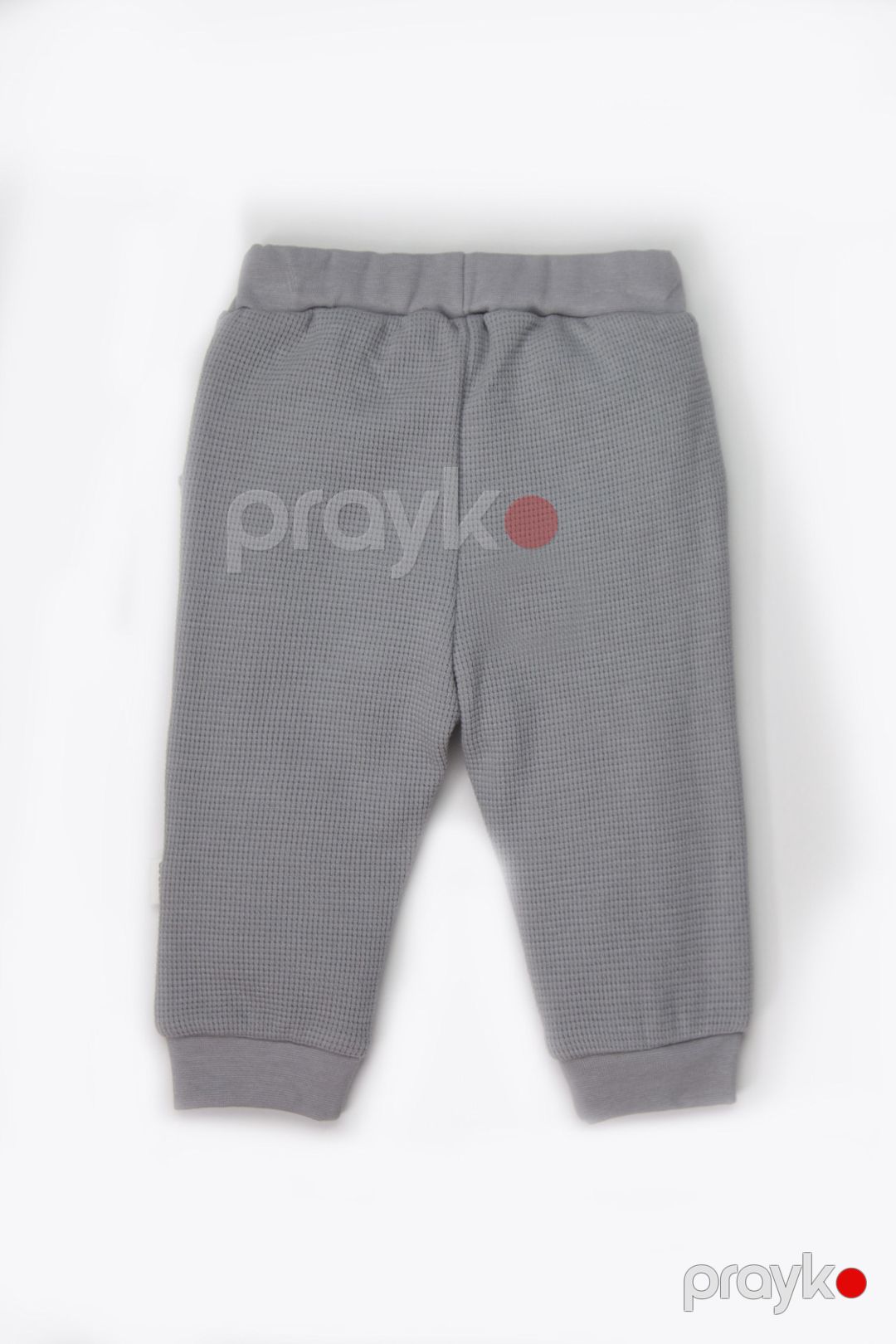 Şalvar Bebetto T4421, boz, pambıq, ölçü 6-9 ay — Mallar, Bakı (2)