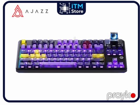 Ajazz MK87 Prism Purple-Yellow — Bakı