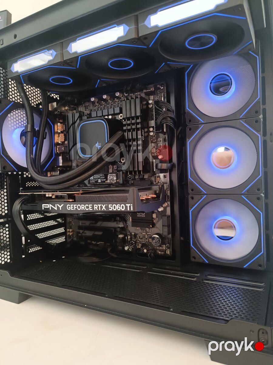 Masaüstü kompüter "Core i9, RTX 5060 TI, RAM 64GB, SSD 1TB" — Masaüstü kompüterlər, Bakı (5)