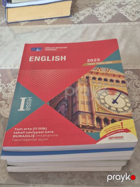 Məhsul: “English – Test Toplusu 2025”, I hissə Nəşriyyat: Dövlət — Masazır