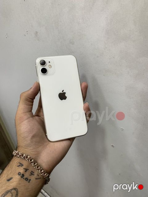IPhone 11, 64 GB, Ağ, Face ID — Bakı