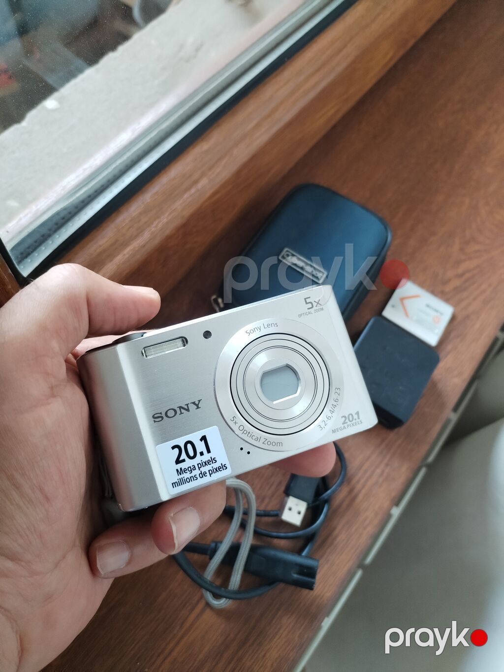 Sony Cyber-shot Dsc W800 reqemsal fotoaparati ideal veziyyetdedir — Fotoaparat, Bakı (7)