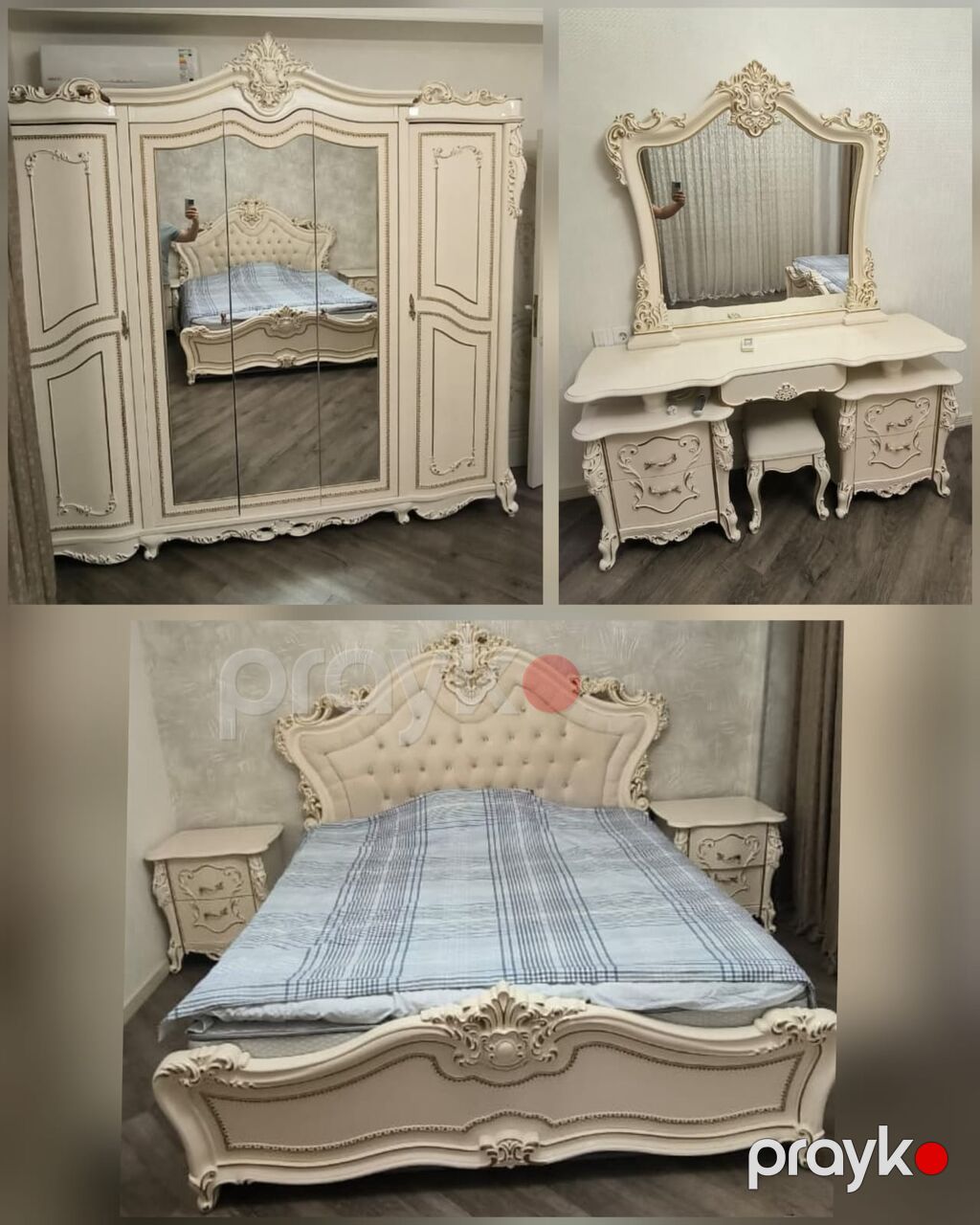 *1200₼ Yataq mebeli Satılır*‼ Matras daxil deyil yaxşı — Mebel, Bakı (2)