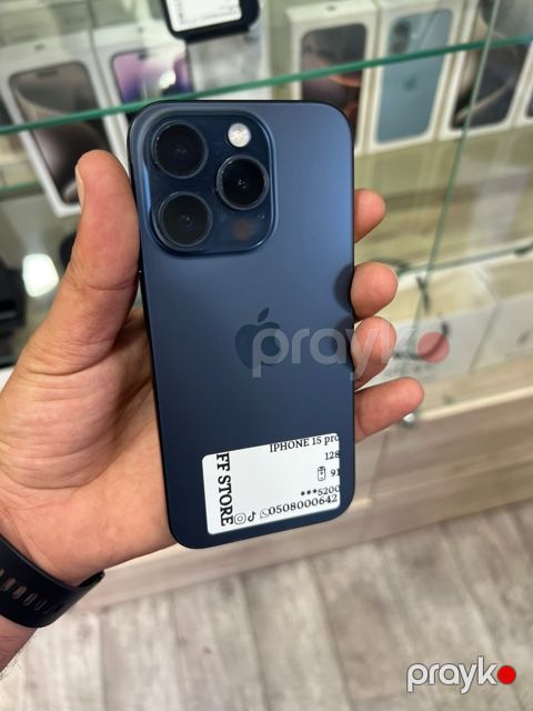 Apple iPhone 15 Pro Blue Titanium 128GB/8GB — Bakı