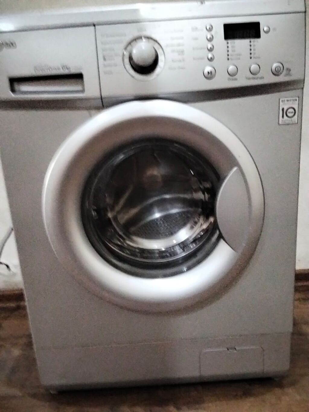 Paltaryuyan maşın LG, 6 kq, İşlənmiş, Avtomat, Qurutmasız — Çamaşır maşınları, Bakı (4)