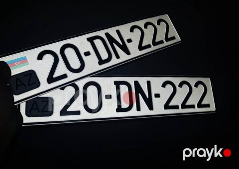 Qeydiyyat nişanı - 20-DN-222 — Gəncə