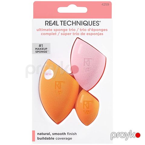 Sponj dəsti Real Techniques Ultimate Sponge Trio, 3 ədəd — Bakı