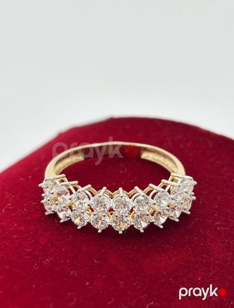Qadın qızıl üzüyü 585 əyyar 10446, ölçü 18.5 mm, 1.75 q - ozg.10446 No Brand — Bakı