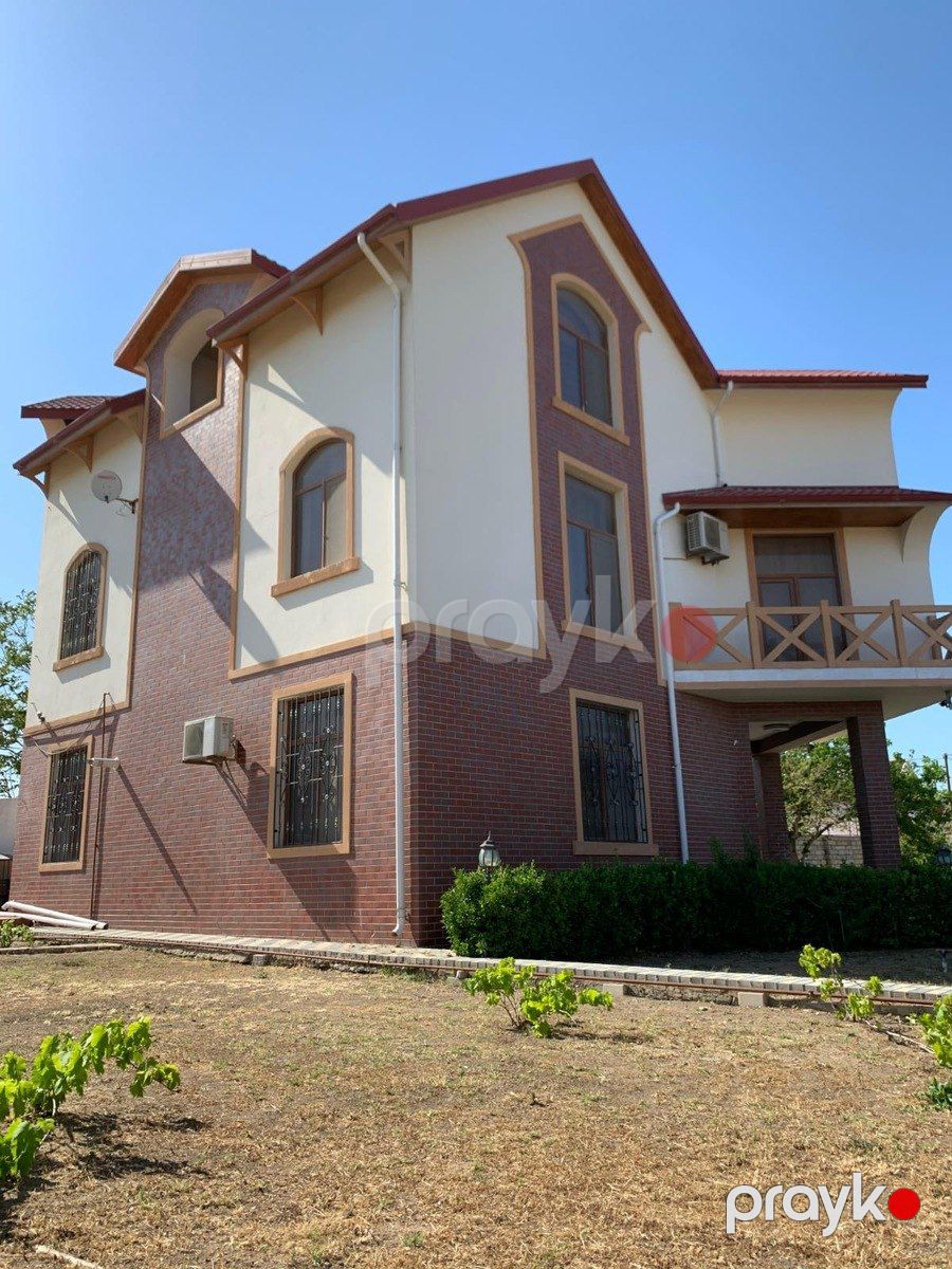 Satılır 8 otaqlı həyət evi/bağ evi 400 m² — Ev, villa, Bakı (4)