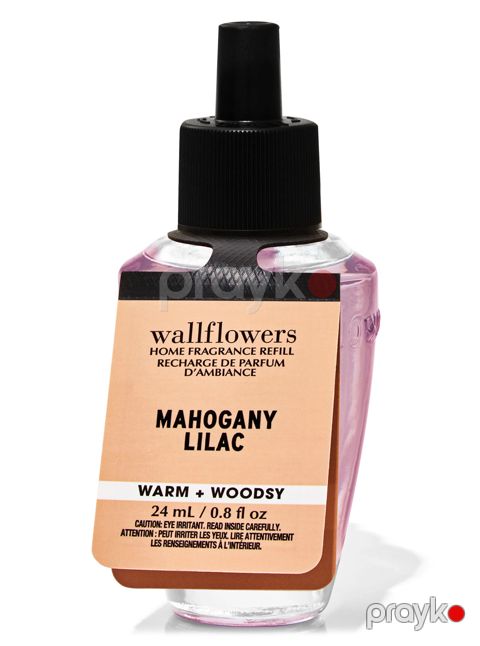 Aromatik diffuzor üçün doldurucu Bath & Body Works Mahogany Lilac Wallflowers Fragrance 24 ml — Bakı