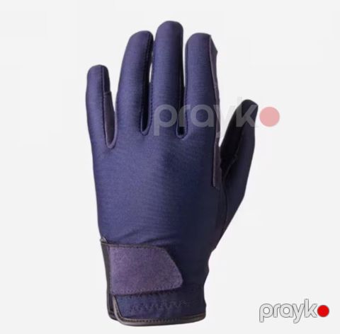 Uşaq üçün atçılıq əlcəyi Decathlon Fouganza Basic 8485794, ölçü 8-10 yaş, göy — Bakı