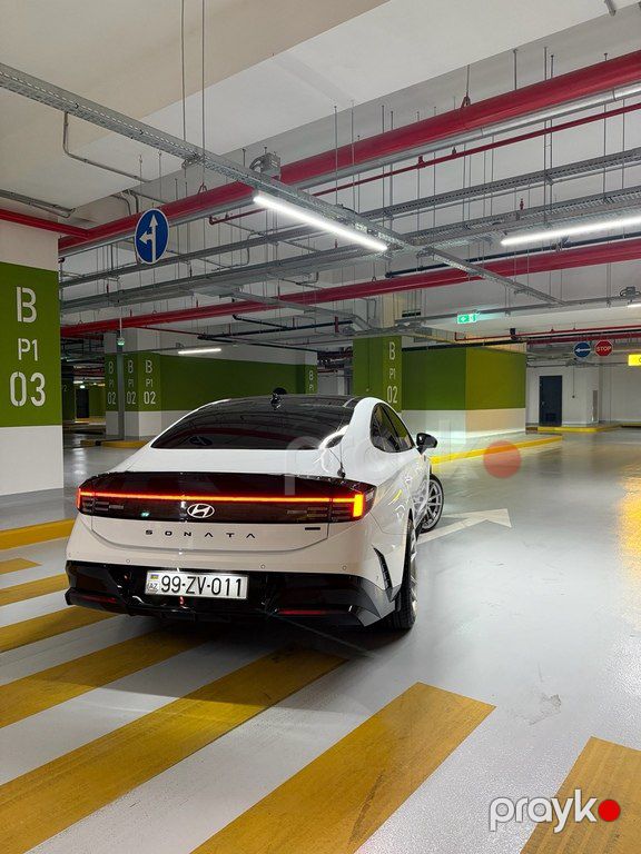 Hyundai Sonata, 2.0 L, 1.62 kWh, 2024 il, 22 400 km — Avtomobillər, Bakı (2)