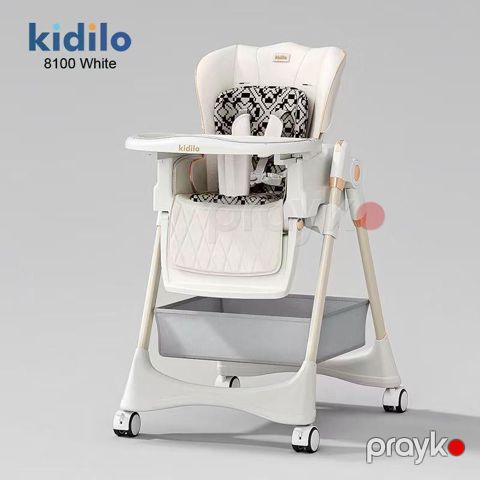 Uşaq yedizdirmə oturacağı Kidilo azr8100, ağ, 3 aydan — Bakı