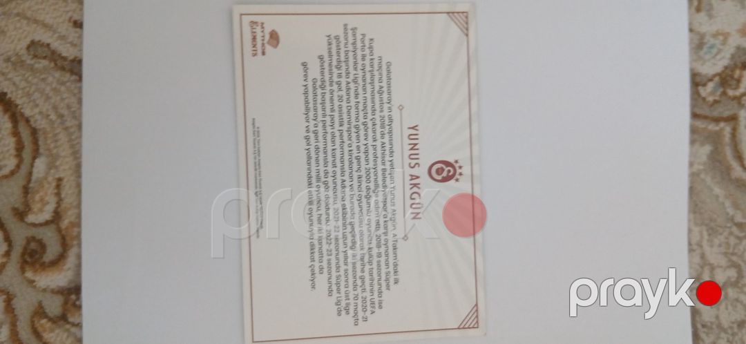 Galatasaray mythos element kart "Yunus Akgün" — Kolleksiyalar, Bakı (2)