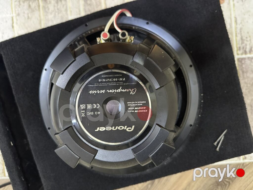2 ayindi teze kimi,Qutu ile birge Pioneer basofka 1500luk — Avtomobil akustikası, Bakı (3)