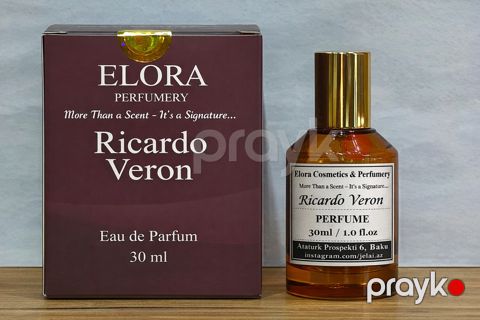 Elora Perfumery Ricardo Veron ətir suyu kişilər üçün, 30 ml — Bakı