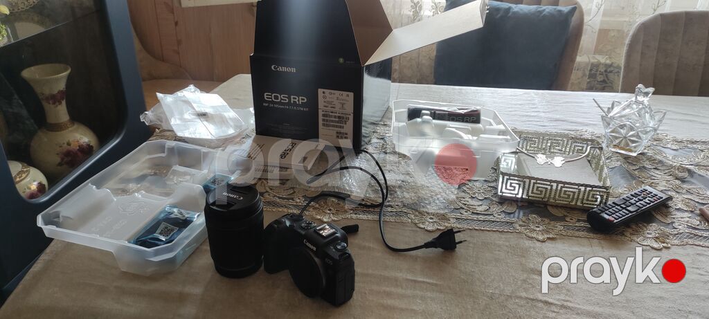 Canon RP +kit obyektiv. Salam. Yenidir yoxlama üçün maksimum 40-50 — Fotoaparat, Sumqayıt (3)