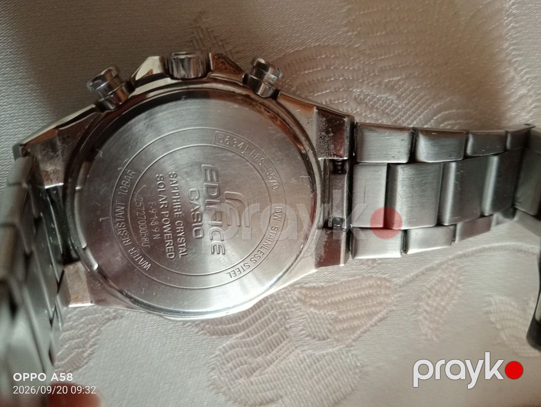 Casio Edifice qol saatı — Şəxsi əşyalar, Bakı (2)