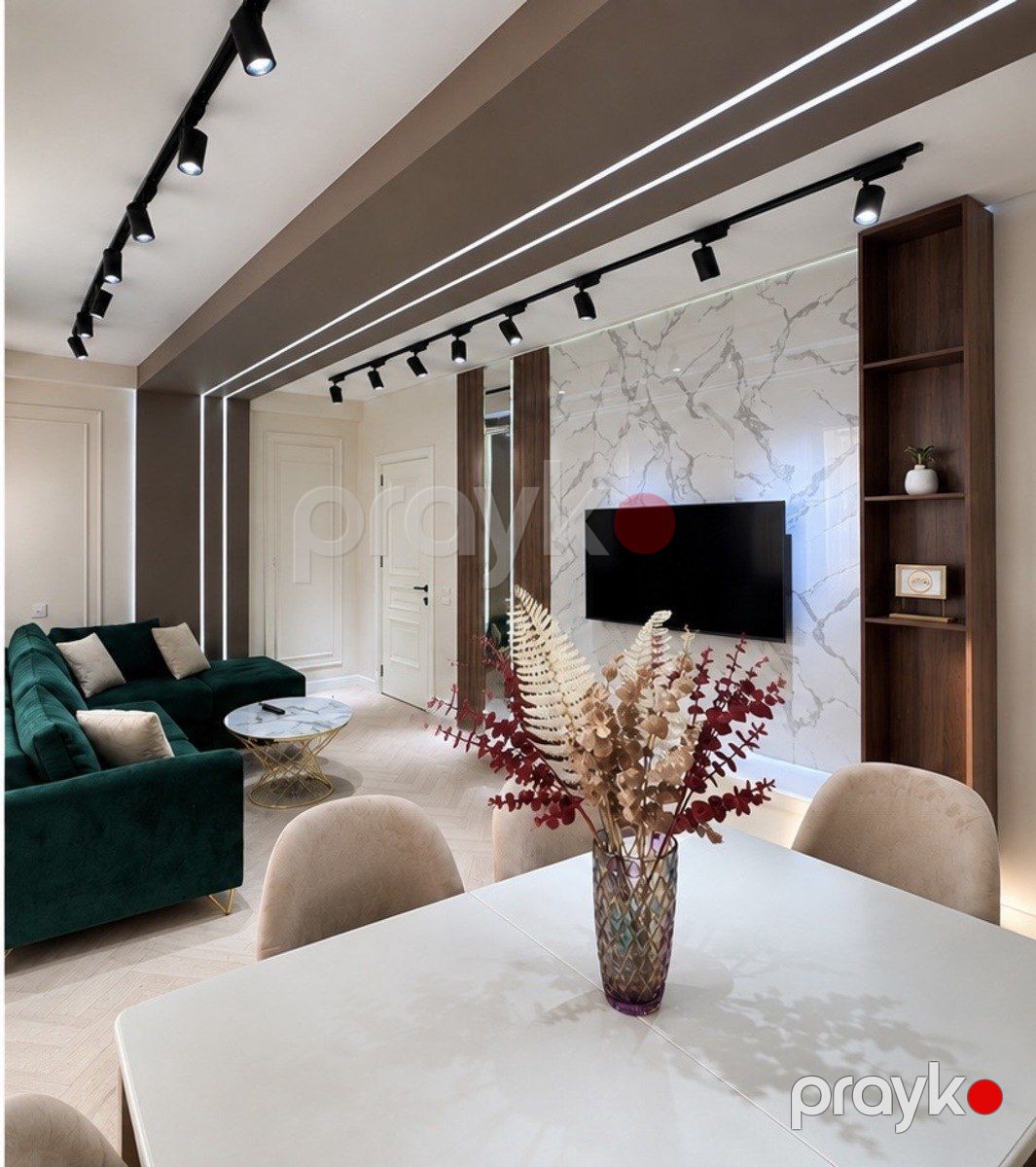 İcarəyə verilir 3 otaqlı yeni tikili 125 m² — Mənzil, Bakı (7)