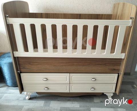 Uşaq beşiyi – “baby mood” brendi - Material: ağac teksturasında — Bakı