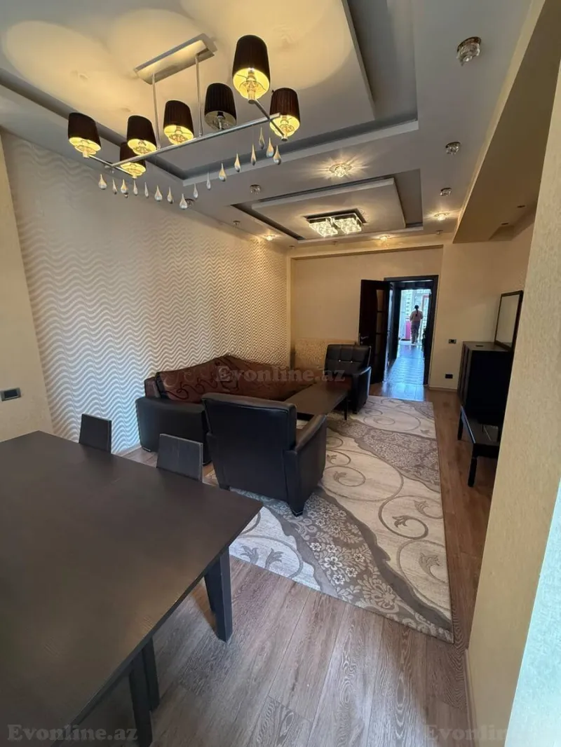 Kirayə verilir 2 otaqlı Mənzil Yeni tikili 100 m² Bakı, Nərimanov r., Bakmil m — Mənzil, Bakı (3)