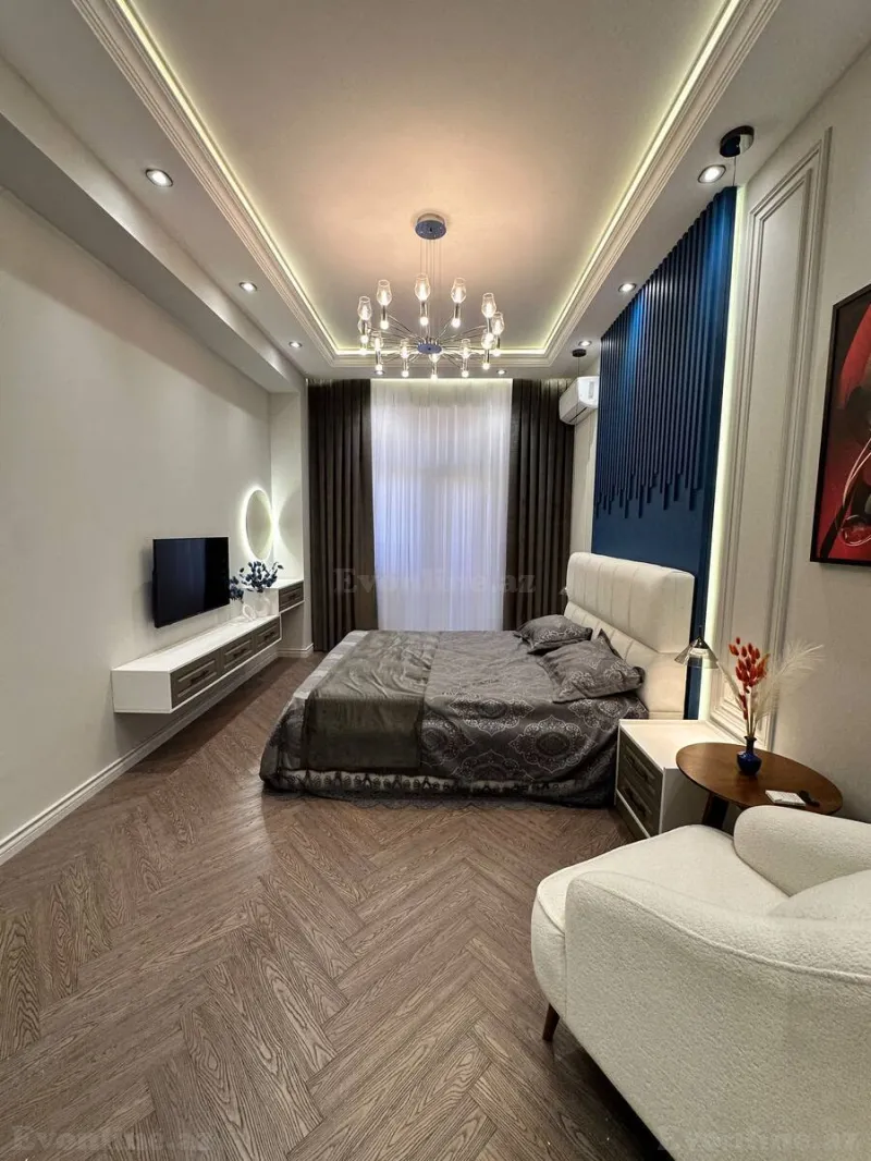 Satılır 3 otaqlı Mənzil Yeni tikili 135 m² Bakı, Nəsimi r., Nizami m — Mənzil, Bakı (5)