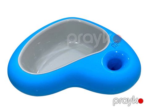 İtlər və pişiklər üçün yem qabı K-522-8890, mavi — Bakı