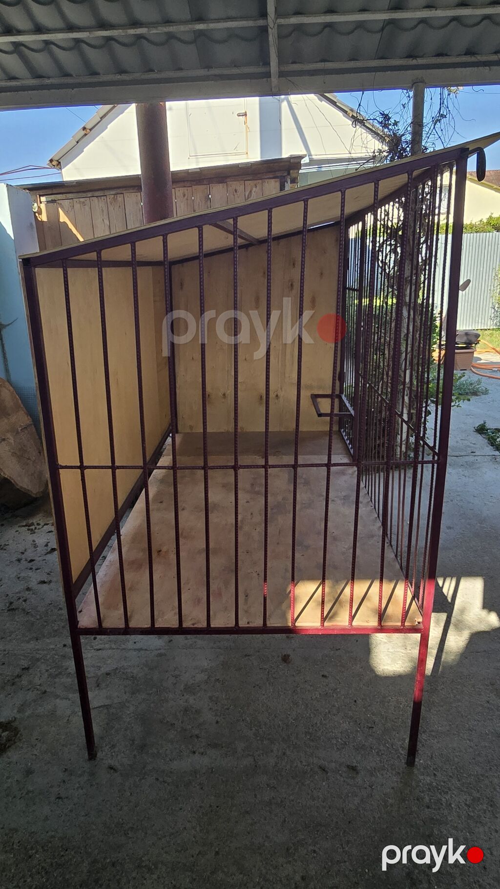 Böyük ölçülü it qəfəsi / volyer - Material: metaldan qaynaq olunmuş — Qəfəslər, Xudat (2)