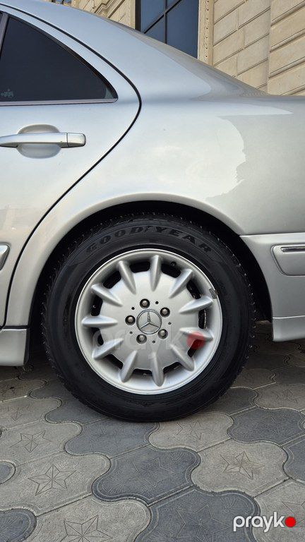 Mercedes E 320, 3.2 L, 2000 il, 585 000 km — Avtomobillər, Bərdə (5)