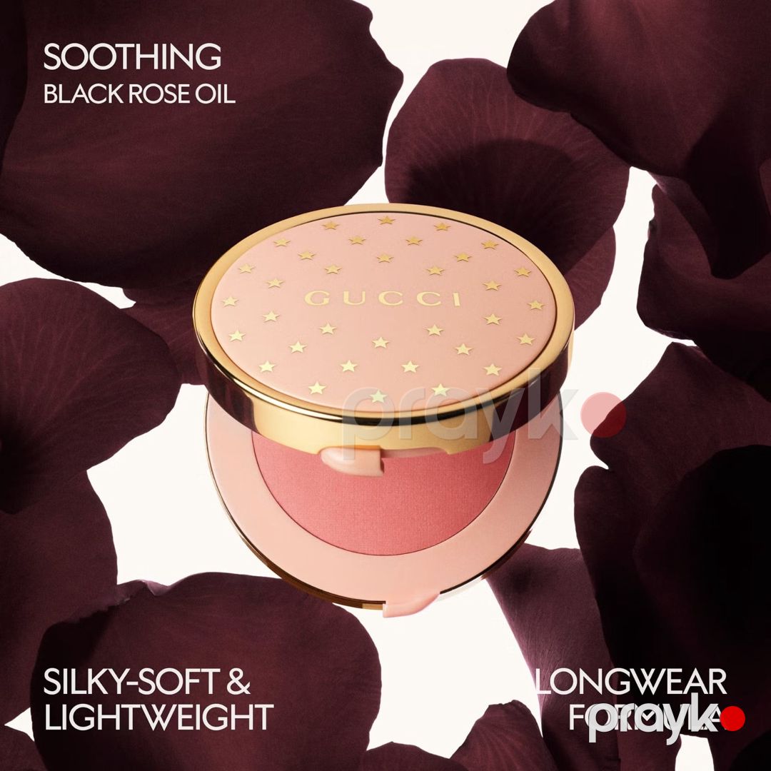 Ənlik Gucci Blush Cheeks & Eyes Powder 04 Bright Coral 5.5 q - Luvu Cosmetics 000034 — Mallar, Bakı (2)