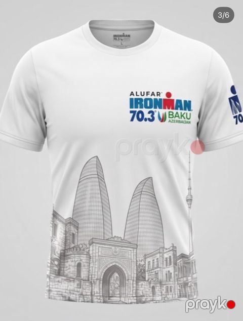 Futbolka Ironman 70.3 — Bakı