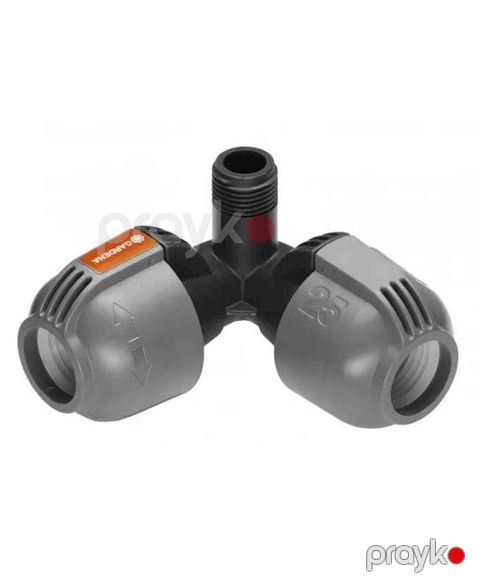 L-tipli birləşdirici Gardena 2782-20 Quick & Easy xarici yiv ilə 25mm х 1/2 — Bakı