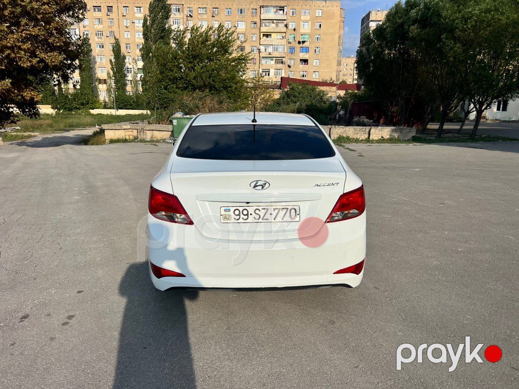 Hyundai Accent, 1.6 L, 2014 il, 137 000 km — Avtomobillər, Bakı (2)