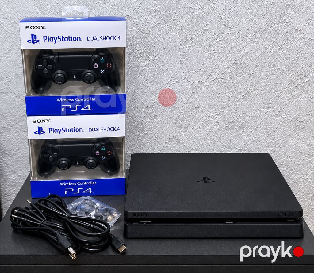 PlayStation 4 Slim oyun konsolu paketi Paket tərkibi: - Sony — Oyun konsolları, Digah (3)