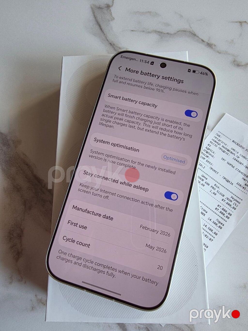Honor 256 GB, Düyməli, Sensor, Simsiz şarj — Honor, Digah (6)