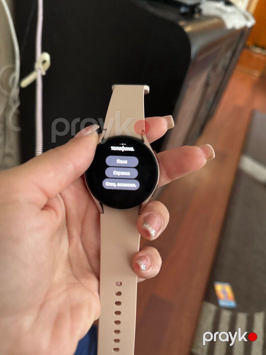 Samsung Galaxy Watch 4 Pink Gold 40mm — Ağıllı saatlar və biləkliklər, Bakı (3)