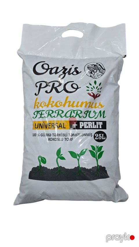 Torf Oazis Pro Kokohumus Terrarium, 25 l — Bakı