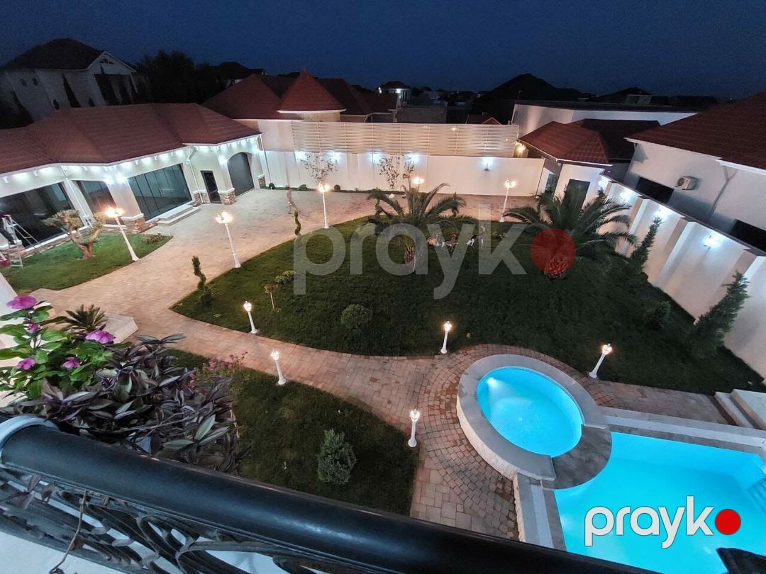 Satılır 6 otaqlı həyət evi/bağ evi 500 m² — Ev, villa, Bakı (3)